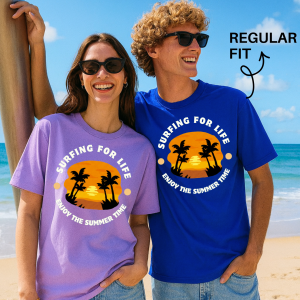 Exclusive Regular T-Shirt- Surfing for Life