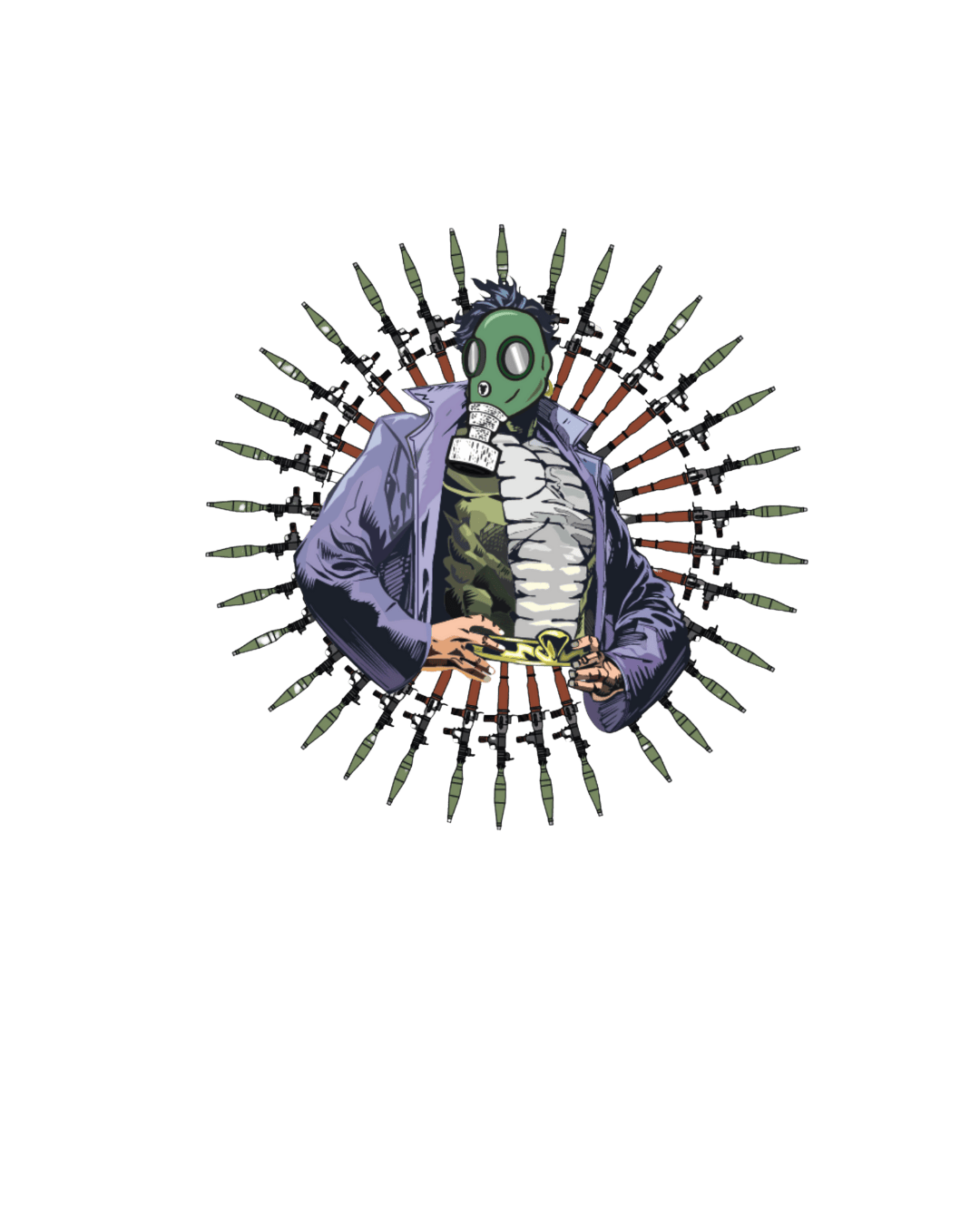 Premium Graffiti T-shirt - Image 2