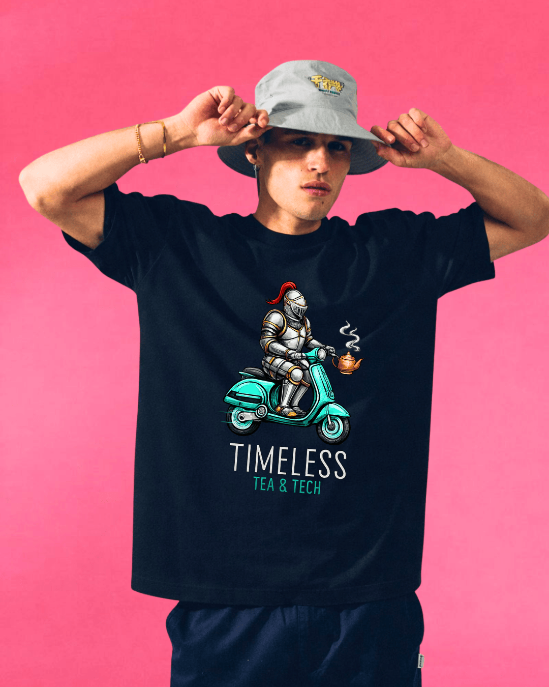 Tea & Tech Oversized T-shirt