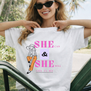 She is me Oversized T-shirt!