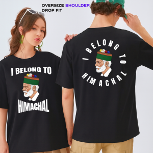 I Belong To Himachal: Oversized T-shirt