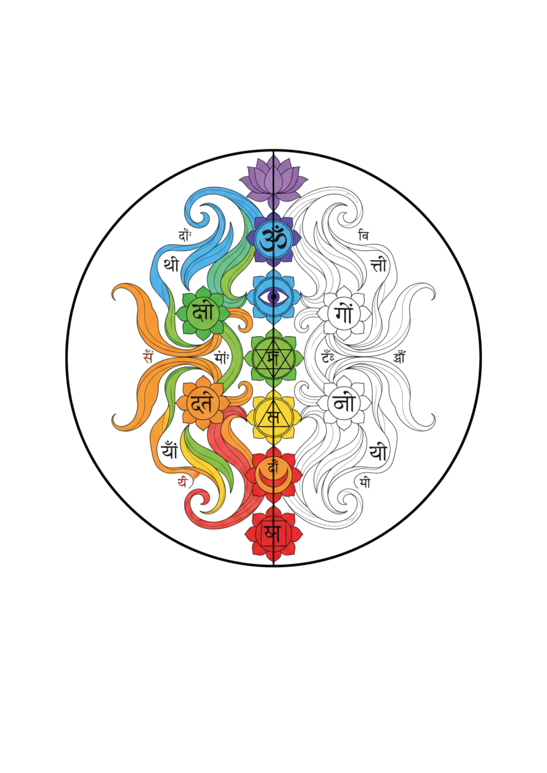 Cosmic Chakra T-shirt - Image 2