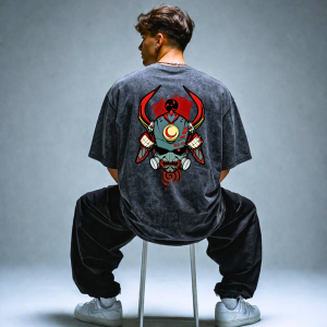 Samurai Acid Wash T-shirt