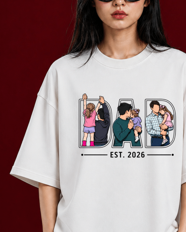 DAD' Oversized T-shirt - Vybe Gear